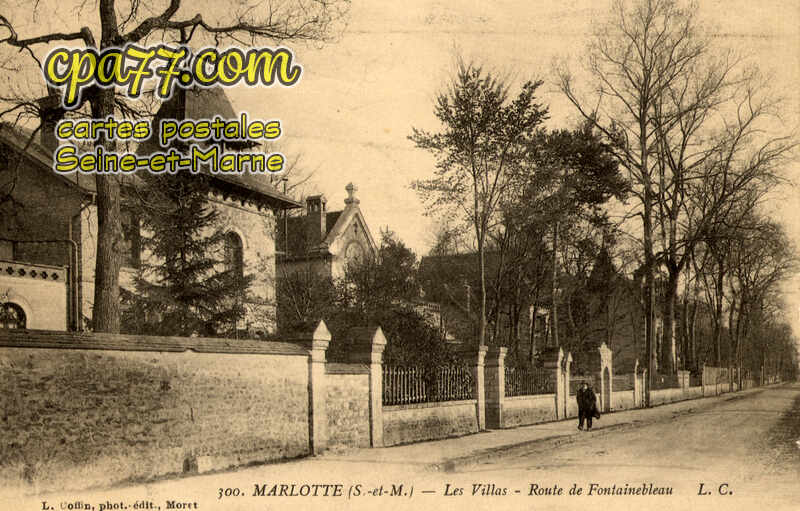 Bourron Marlotte (Seine-et-Marne) - Les Villas – Route de Fontainebleau