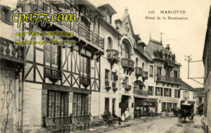 Bourron Marlotte (Seine-et-Marne) - Hôtel de la Renaissance