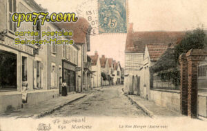 Bourron Marlotte (Seine-et-Marne) - La Rue Murger (Autre vue)