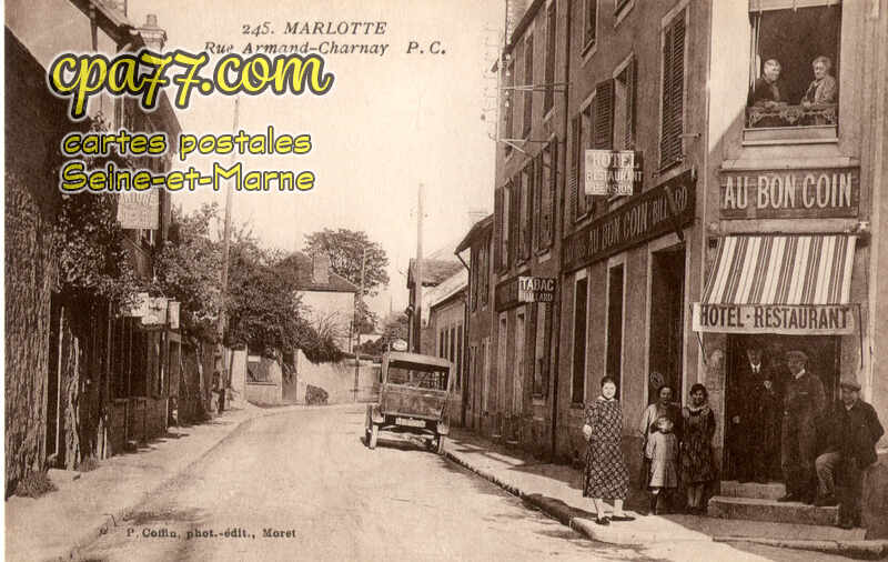 Bourron Marlotte (Seine-et-Marne) - Rue Armand-Charnay