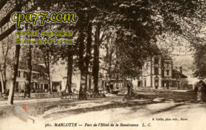 Bourron Marlotte (Seine-et-Marne) - 365. – Marlotte – Parc de l&rsquo;Hôtel de la Renaissance