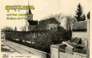 Bourron Marlotte (Seine-et-Marne) - L&rsquo;Eglise