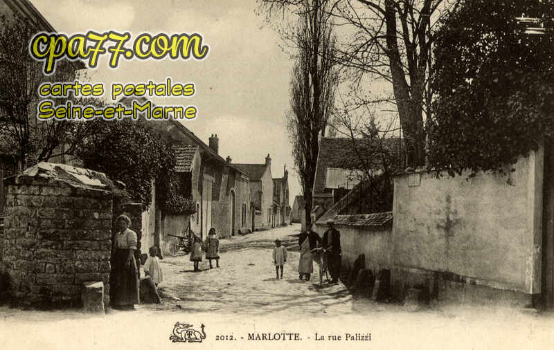 Bourron Marlotte (Seine-et-Marne) - La Rue Palizzi