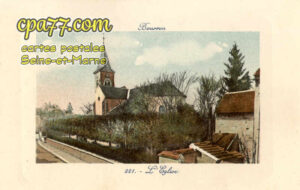 Bourron Marlotte (Seine-et-Marne) - L&rsquo;Eglise