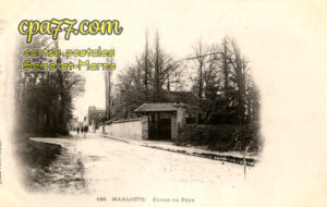 Bourron Marlotte (Seine-et-Marne) - Entrée du Pays