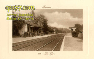Bourron Marlotte (Seine-et-Marne) - La Gare