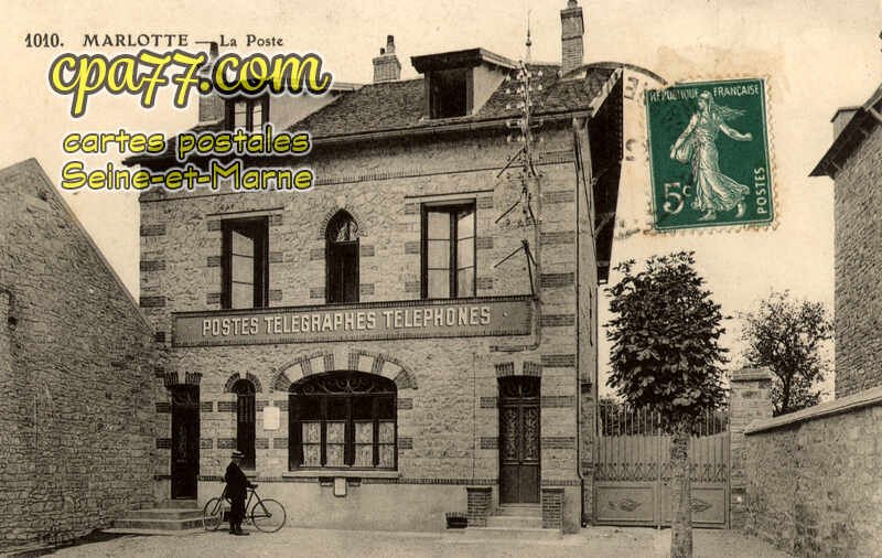 Bourron Marlotte (Seine-et-Marne) - La Poste
