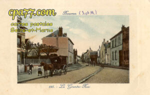 Bourron Marlotte (Seine-et-Marne) - La Grande-Rue