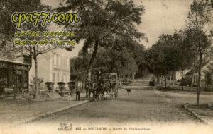 Bourron Marlotte (Seine-et-Marne) - Route de Fontainebleau