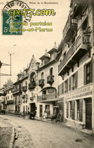 Bourron Marlotte (Seine-et-Marne) - Hôtel de la Renaissance