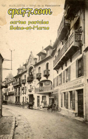 Bourron Marlotte (Seine-et-Marne) - Hôtel de la Renaissance