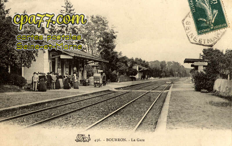 Bourron Marlotte (Seine-et-Marne) - La Gare