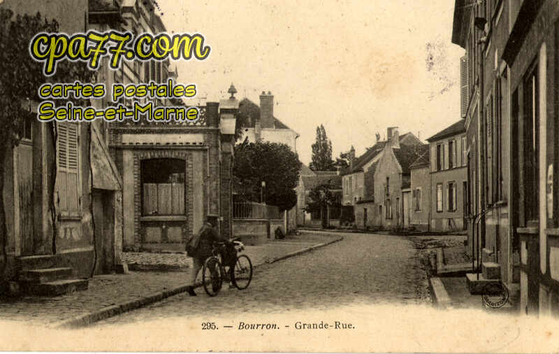 Bourron Marlotte (Seine-et-Marne) - Grande-Rue