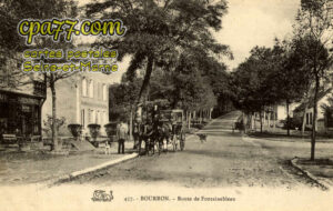Bourron Marlotte (Seine-et-Marne) - Route de Fontainebleau