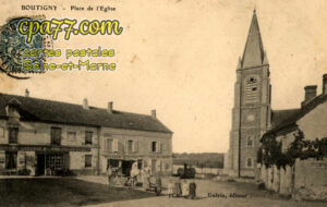 Boutigny (Seine-et-Marne) - Place de l&rsquo;Eglise