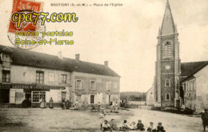 Boutigny (Seine-et-Marne) - Place de l’église