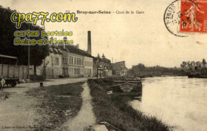 Bray Sur Seine (Seine-et-Marne) - Quai de la Gare