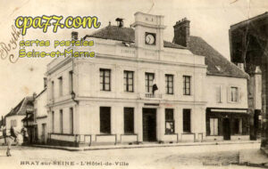 Bray Sur Seine (Seine-et-Marne) - L&rsquo;Hôtel-de-Ville