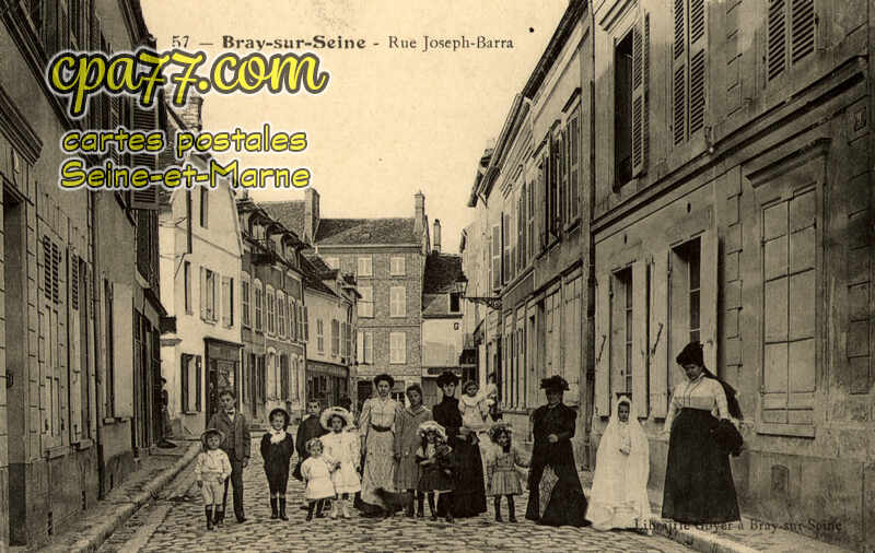 Bray Sur Seine (Seine-et-Marne) - Rue Joseph-Barra