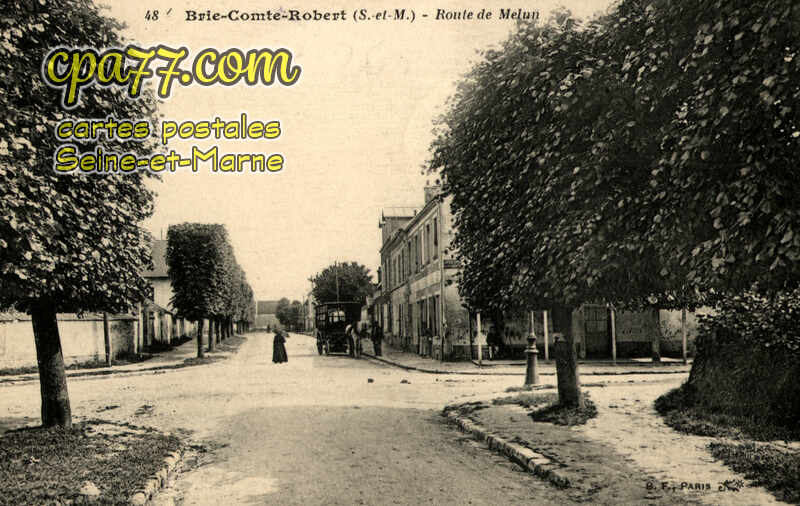Brie Comte Robert (Seine-et-Marne) - Route de Melun