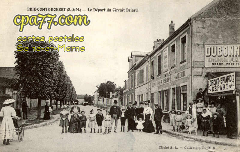 Brie Comte Robert (Seine-et-Marne) - Le Départ du Circuit Briard