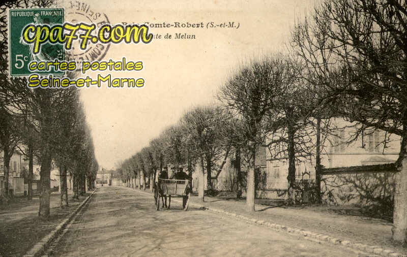 Brie Comte Robert (Seine-et-Marne) - Route de Melun