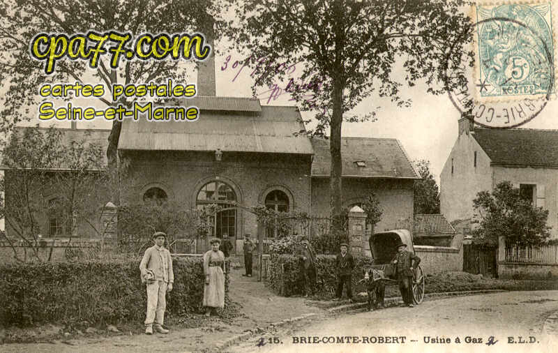 Brie Comte Robert (Seine-et-Marne) - Usine à Gaz