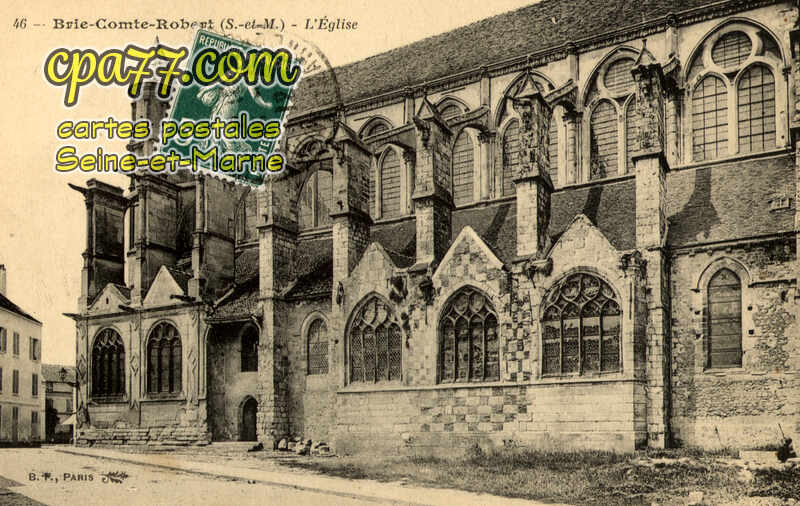 Brie Comte Robert (Seine-et-Marne) - L&rsquo;église