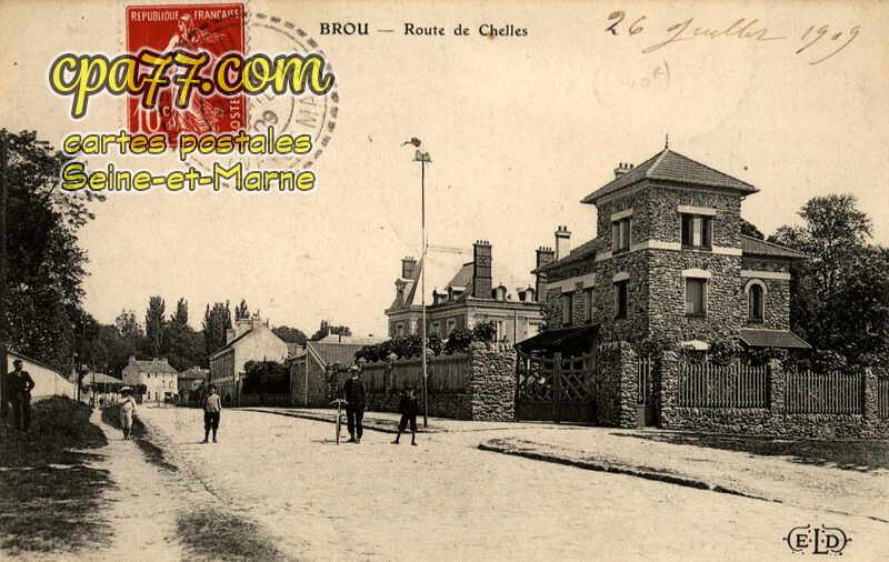 Brou Sur Chantereine (Seine-et-Marne) - Route de Chelles