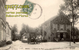 Brou Sur Chantereine (Seine-et-Marne) - L&rsquo;Entrée du Pays
