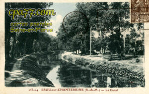 Brou Sur Chantereine (Seine-et-Marne) - Le Canal