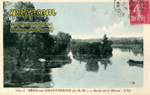 Brou Sur Chantereine (Seine-et-Marne) - Bords de la Marne : l&rsquo;Ile