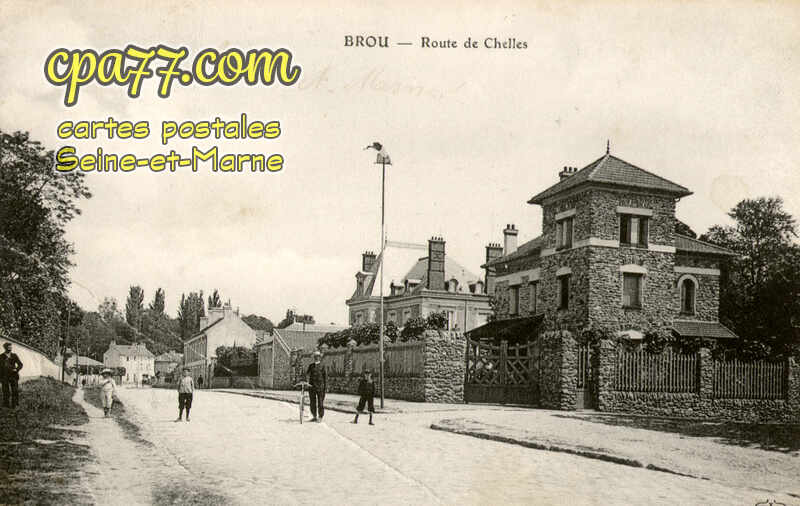 Brou Sur Chantereine (Seine-et-Marne) - Route de Chelles