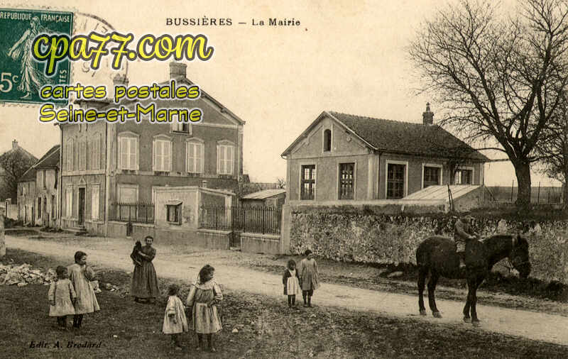 Bussières (Seine-et-Marne) - La Mairie