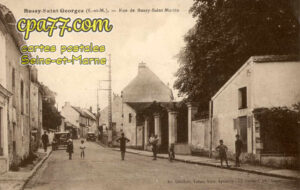 Bussy St Georges (Seine-et-Marne) - Rue de Bussy-Saint-Martin
