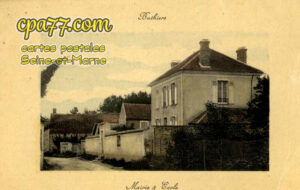 Buthiers (Seine-et-Marne) - Mairie et Ecole