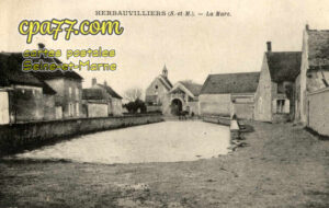 Buthiers (Seine-et-Marne) - La Mare