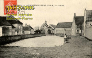 Buthiers (Seine-et-Marne) - La Mare