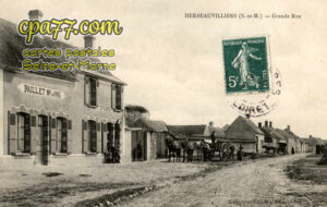 Buthiers (Seine-et-Marne) - Herbeauvilliers – Grande Rue