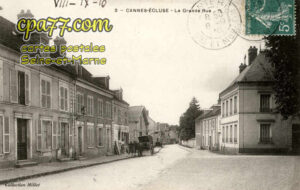 Cannes Écluse (Seine-et-Marne) - La Grande-Rue