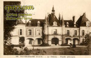 Cannes Écluse (Seine-et-Marne) - Le Château – Façade principale