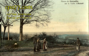 Carnetin (Seine-et-Marne) - Plateau de Carnetin sur la Vallée d&rsquo;Annet