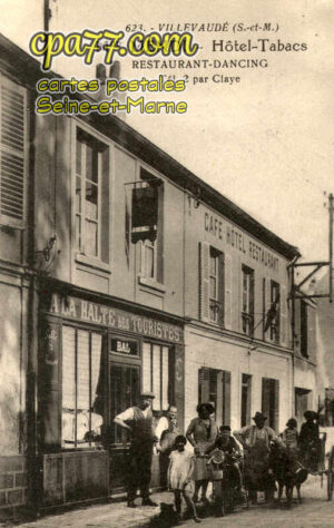 Carnetin (Seine-et-Marne) - Mon Mendi -Hôtel-Tabacs – Restaurant-Dancing – Tél. 2 par Claye