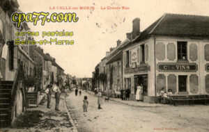 La Celle Sur Morin (Seine-et-Marne) - La Grande Rue