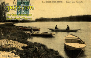 La Celle Sur Seine (Seine-et-Marne) - Départ pour la Pêche