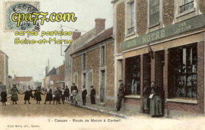 Cesson (Seine-et-Marne) - Route de Melun à Corbeil