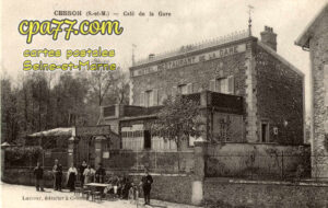 Cesson (Seine-et-Marne) - Café de la Gare