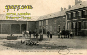 Cesson (Seine-et-Marne) - Ferme modèle de Saint-Leu, commune de Cesson