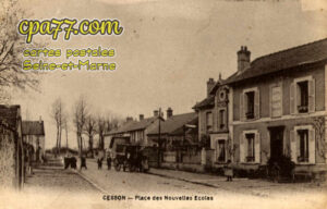 Cesson (Seine-et-Marne) - Place des Nouvelles Ecoles