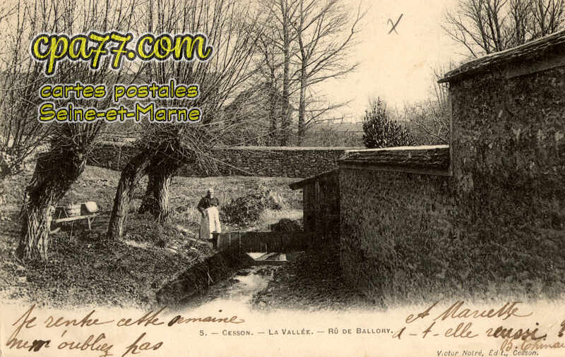 Cesson (Seine-et-Marne) - La Vallée – Rû de Ballory